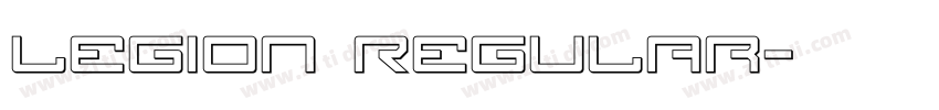 Legion Regular字体转换